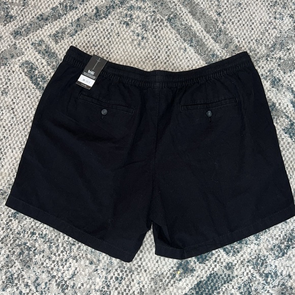 No Boundaries Linen Shorts Black Soot 4 Pockets 7” inseam Size XL (40-42) Cotton - Picture 6 of 6
